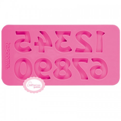 Molde Números Retro